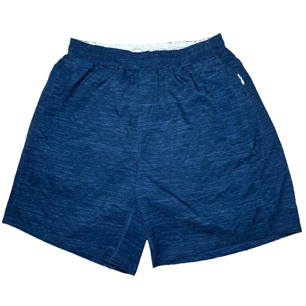 Freeballers Men's Blue Gym Shorts Athletic Training Lined Workout Size Medium